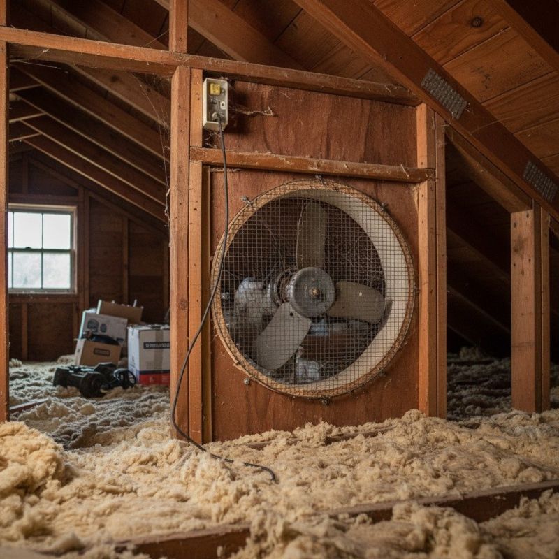 Attic Window Installation