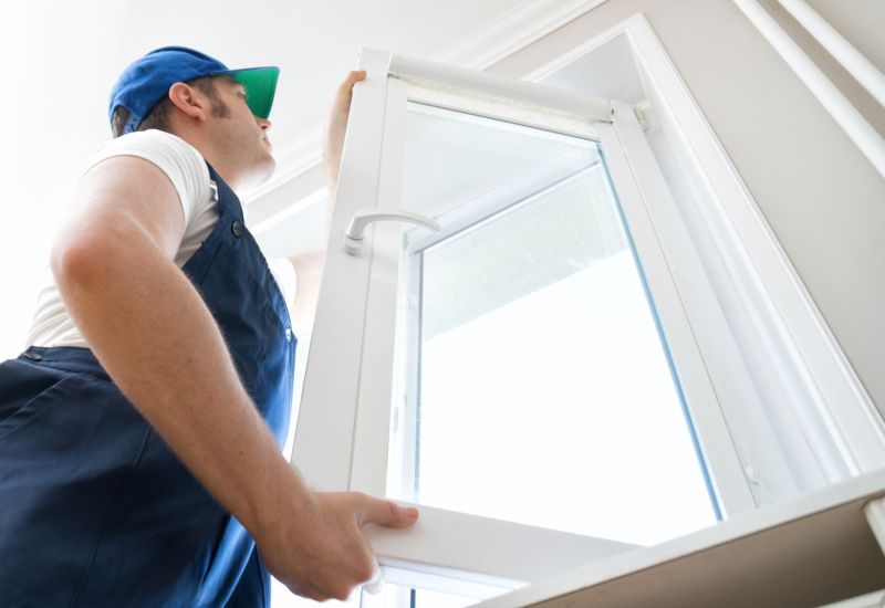 Hopper Window Installation