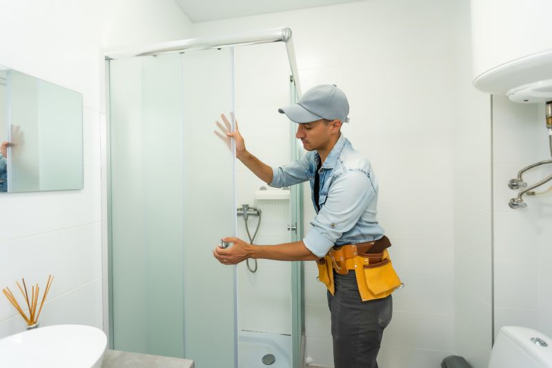 Shower Window Installation