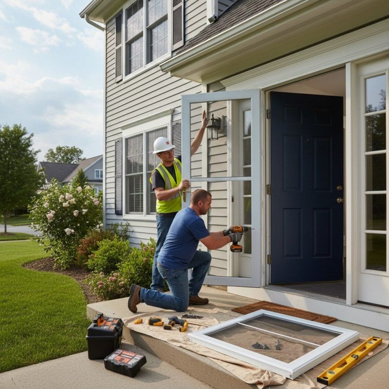Steel Window Installation