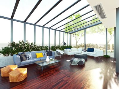 Sunroom Window Installation